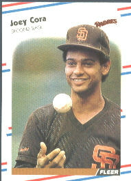 1988 Fleer Baseball Cards      580     Joey Cora RC